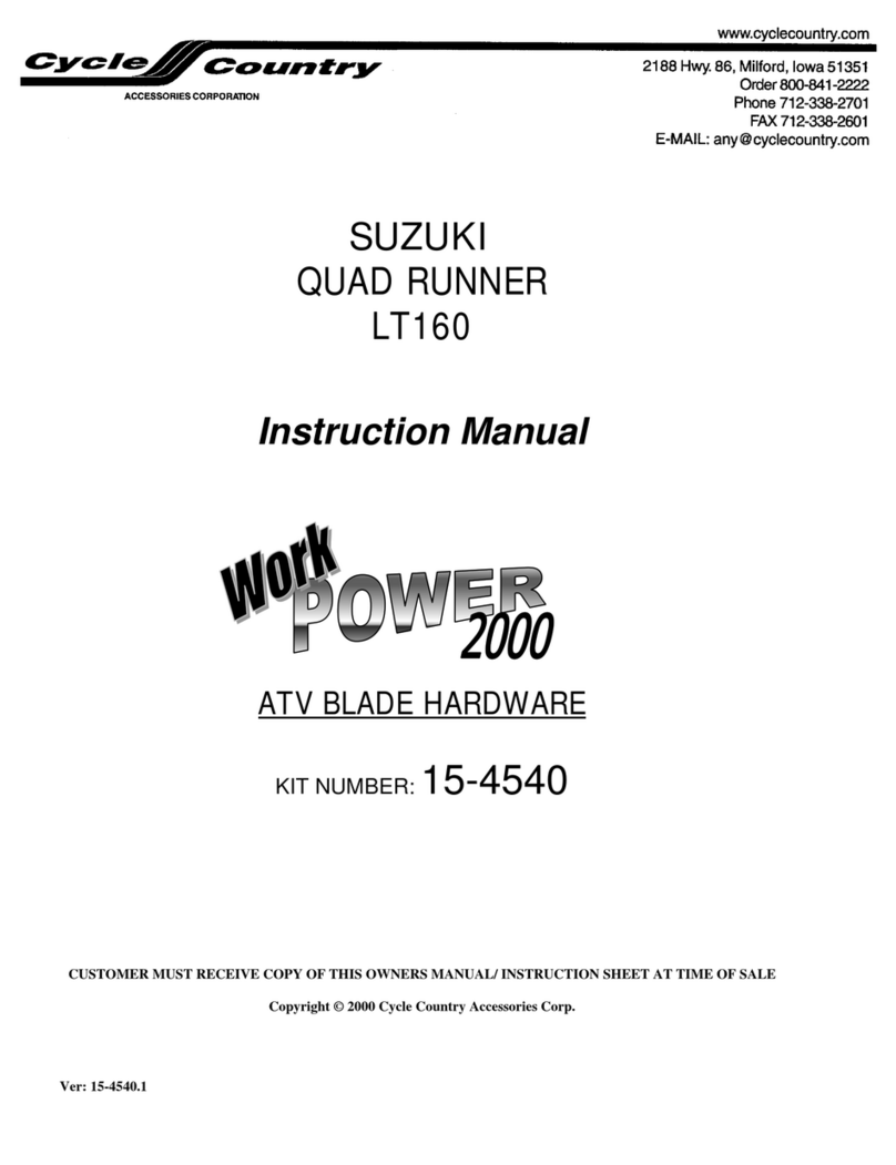Suzuki QUADRUNNER instruction manual