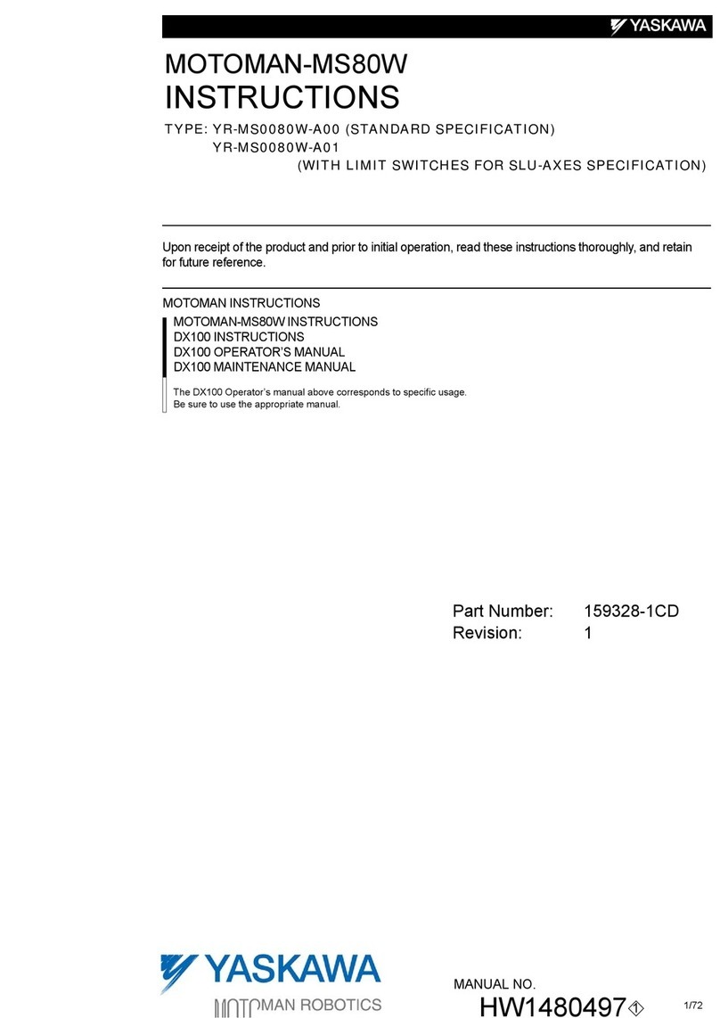 YASKAWA ms80w user manual
