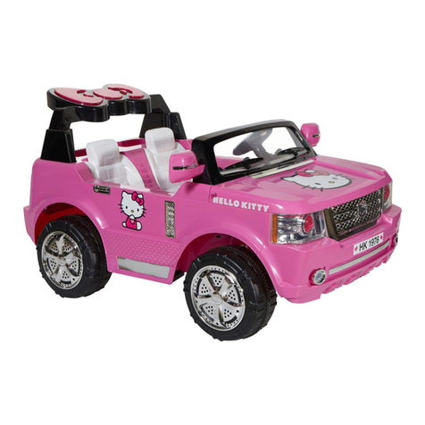 Dynacraft Hello Kitty SUV owner's manual