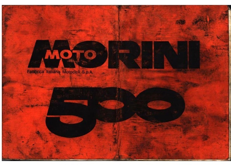 Moto Morini 500 owner's manual