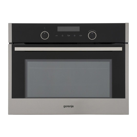 Gorenje BCM547S12X User manual