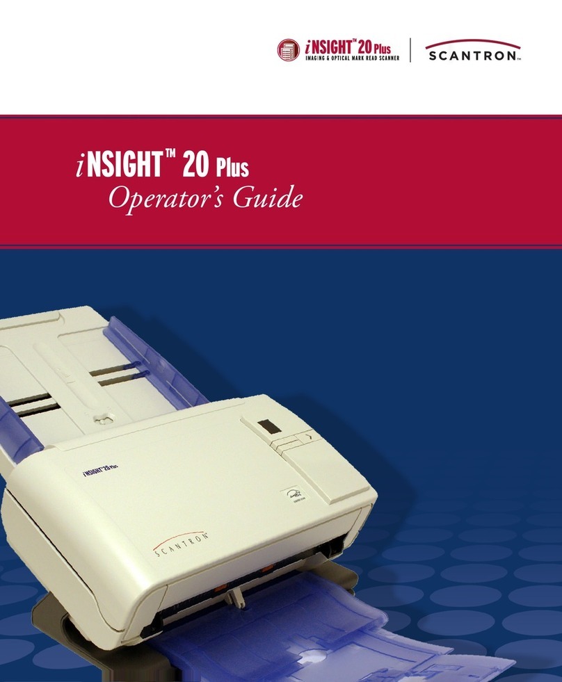 Scantronic iNSIGHT 20 Plus Operator's guide