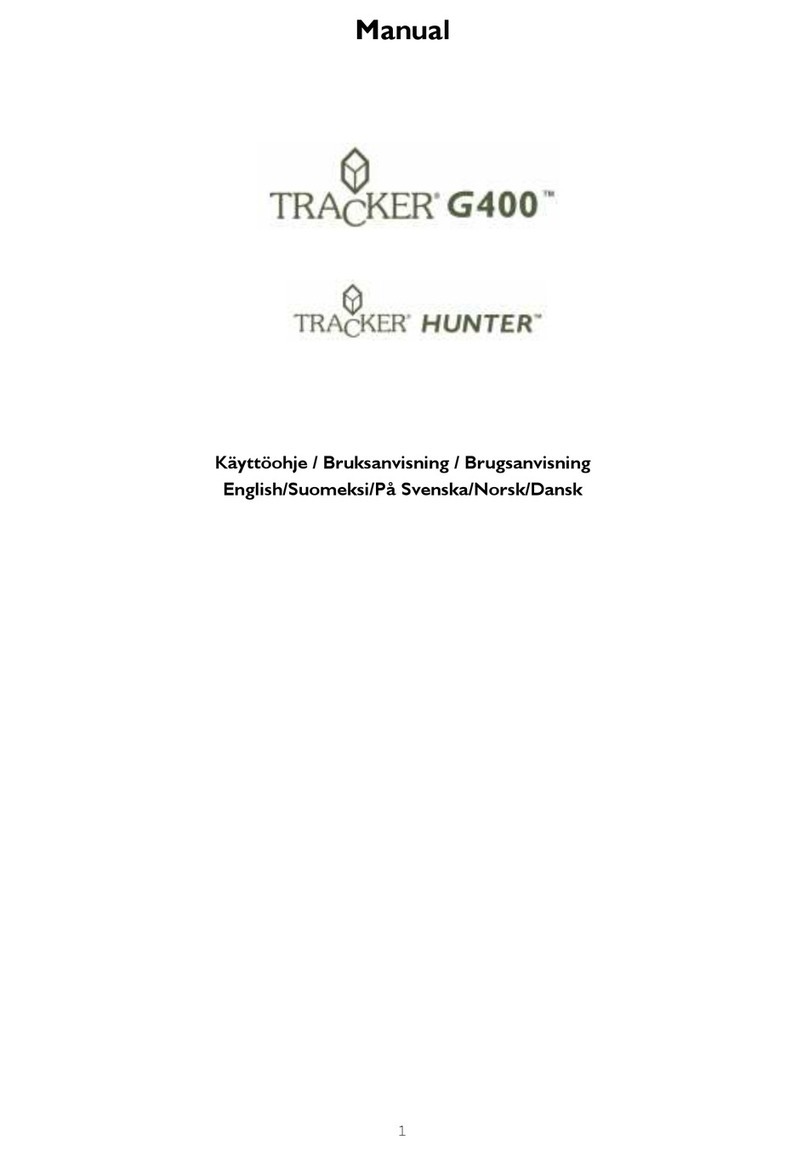 Tracker Hunter Tracker G400 manual