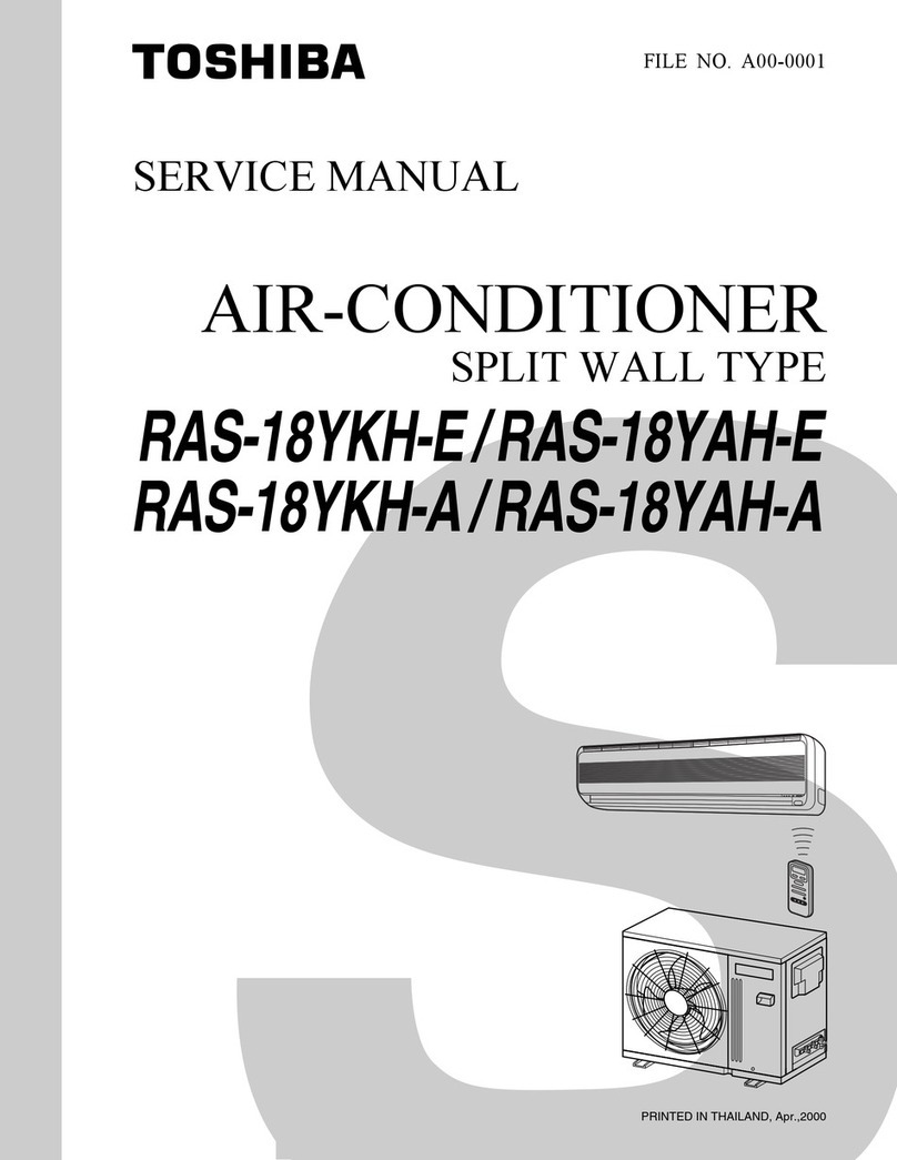 Toshiba RAS-18YKH-E User manual