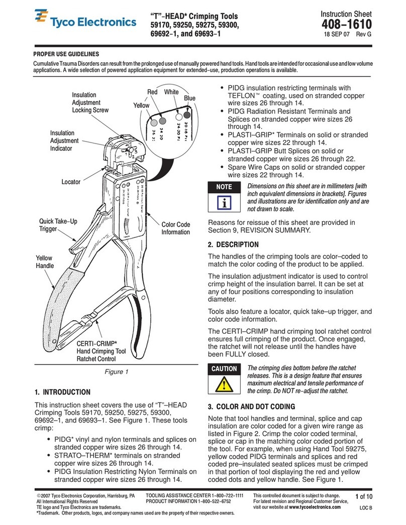Tyco 59170 user manual