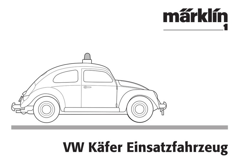 marklin VW KAFER Einsatzfahrzeug User manual