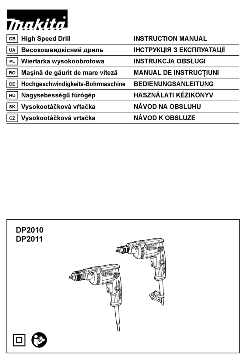 Makita DP2010 instruction manual