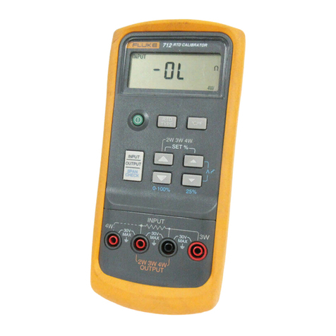 Fluke 712 instruction manual Fluke 712 instruction manual