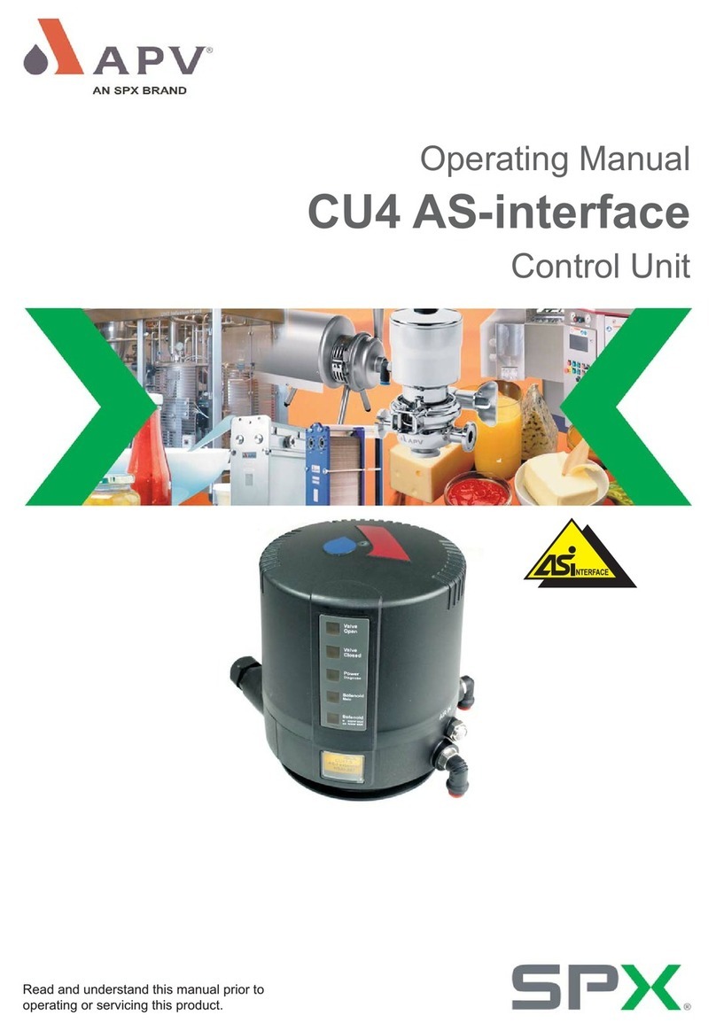 APV CU4 operating manual