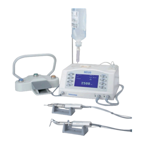 Nouvag md 20 Operation manual
