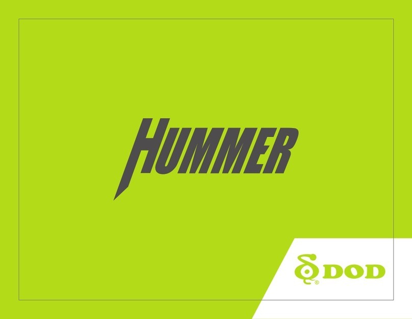 DOD hummer User manual