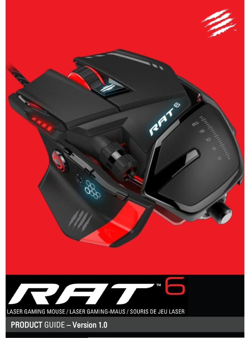Mad Catz rat 6 Product guide