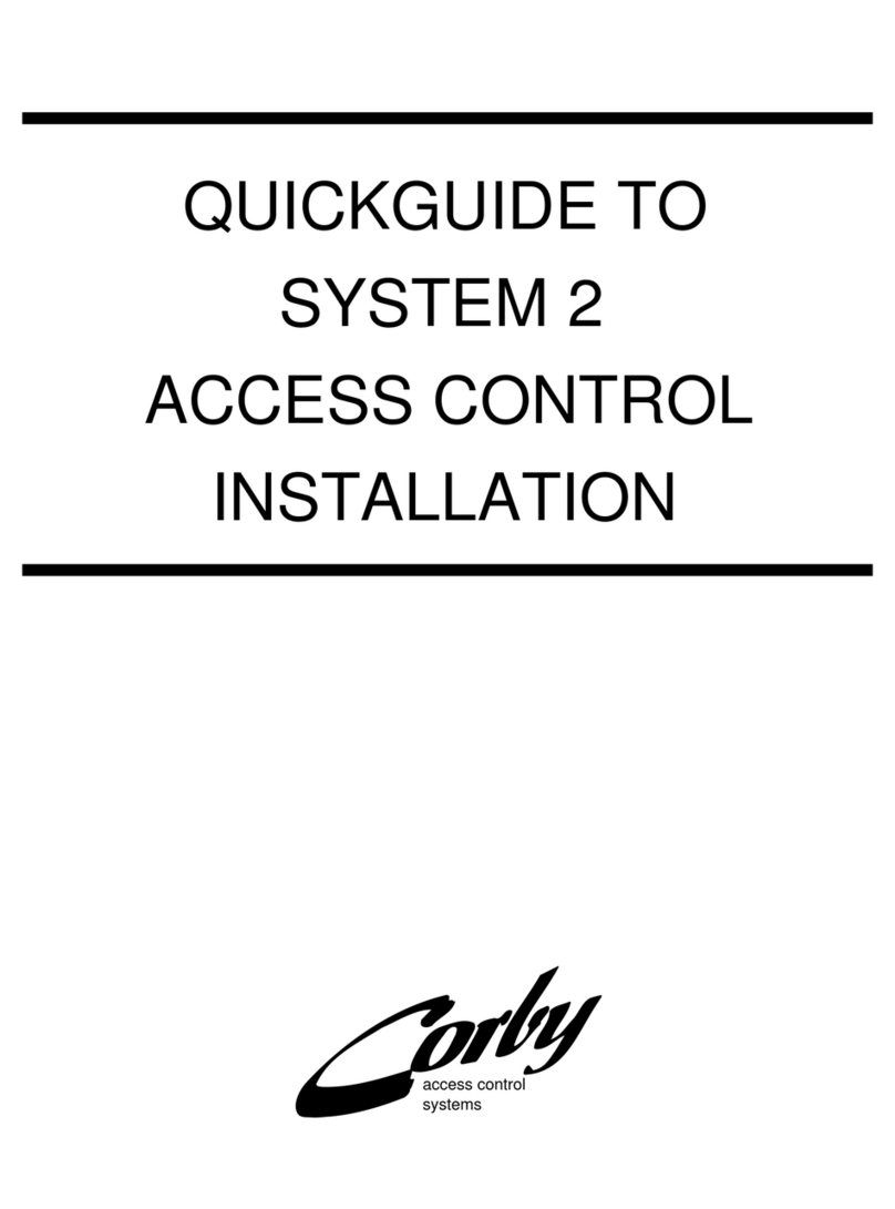 Corby SYSTEM 2 Quick install guide