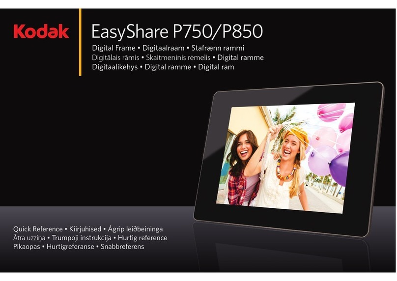Kodak EASYSHARE P750 quick reference