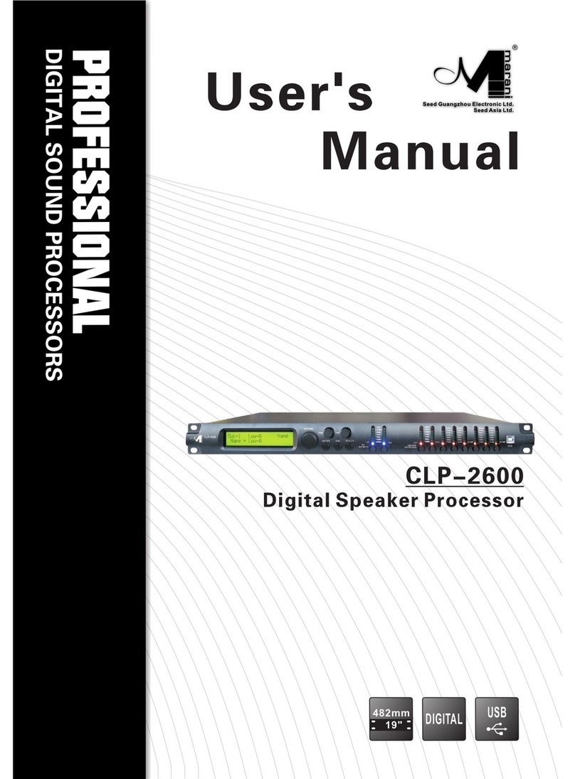 Marani CLP-2600 User manual