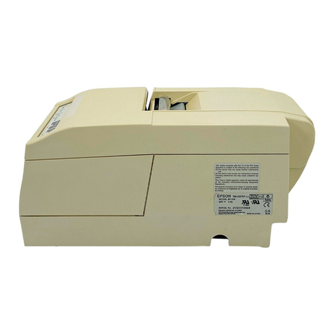 Epson U375 - TM B/W Dot-matrix Printer User manual