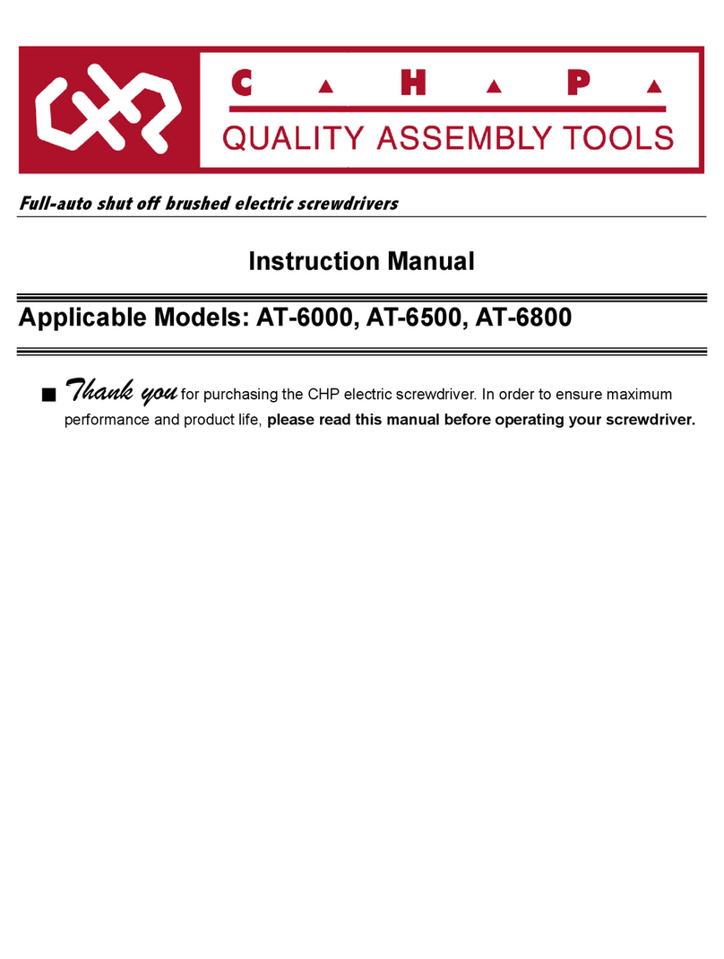 CHP AT-6000 instruction manual