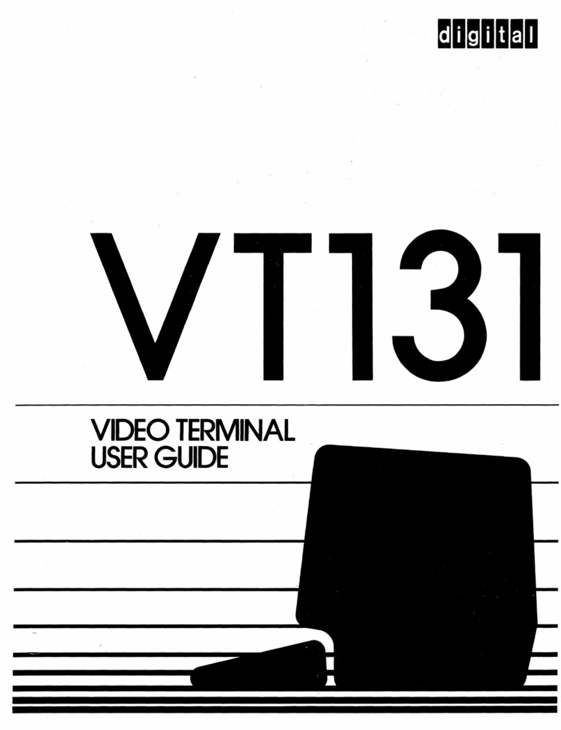 Digital Equipment VT131 user guide