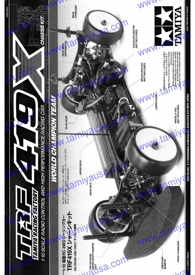 Tamiya 419X user guide