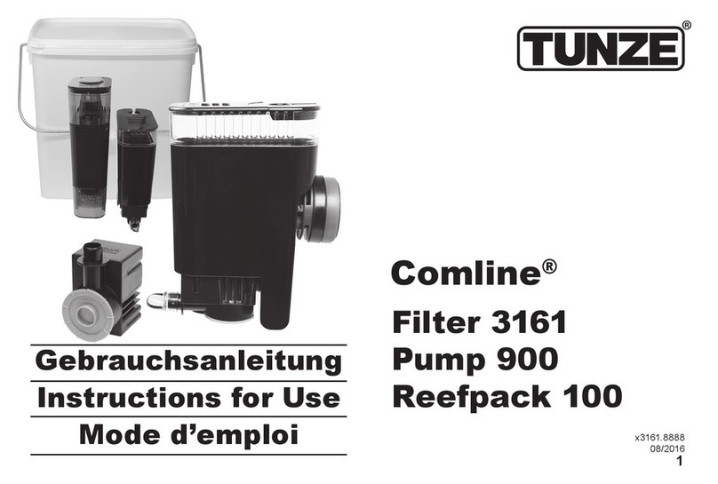 Tunze comline filter 3161 Instructions for use
