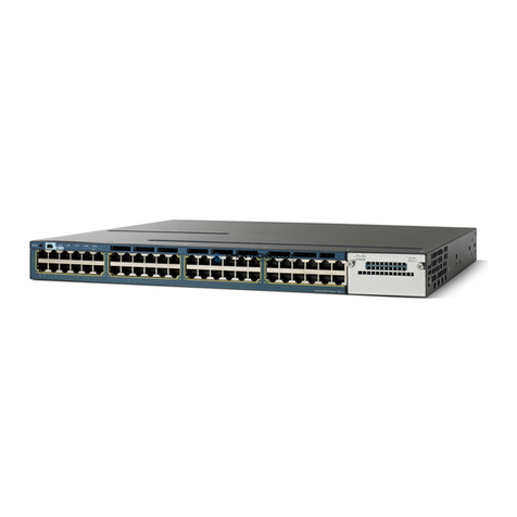 Cisco Catalyst 3560-X Series User manual