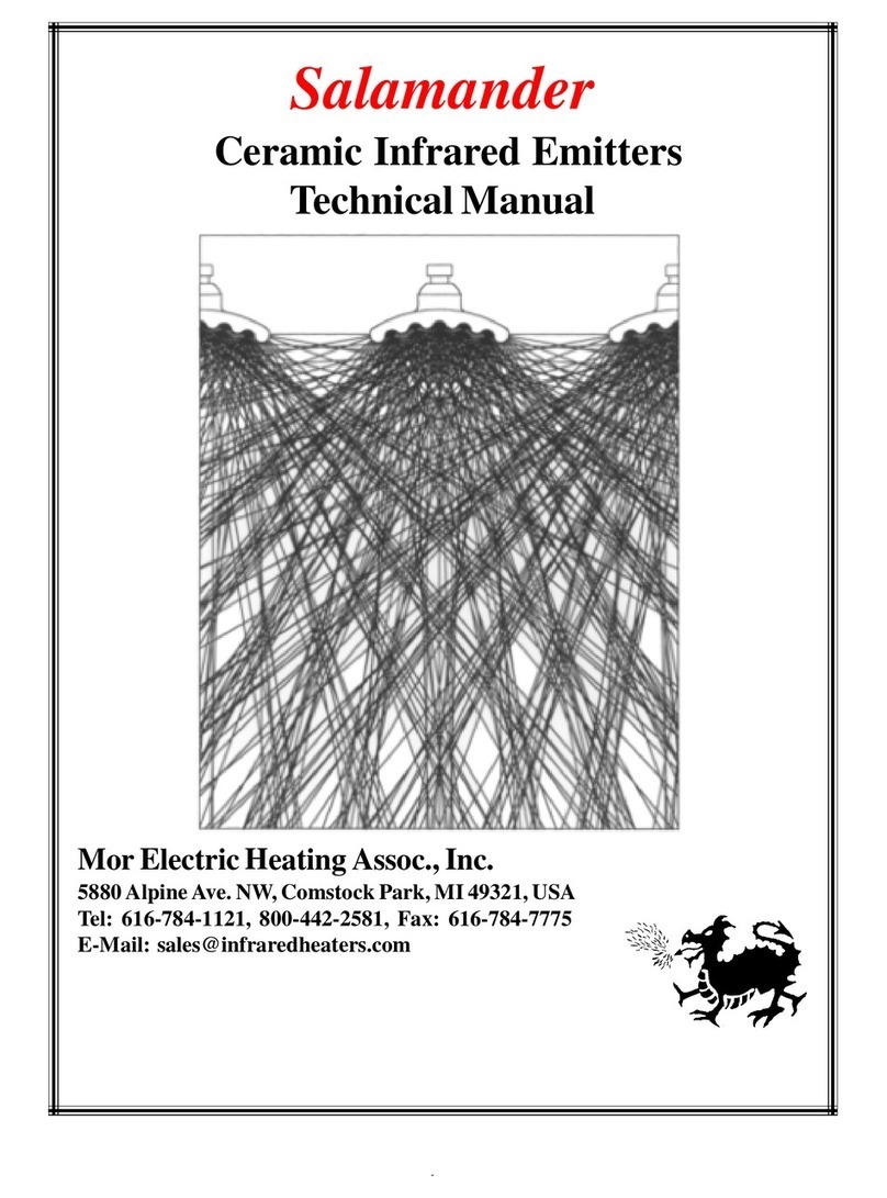 Mor Electric Heating Salamander Technical manual
