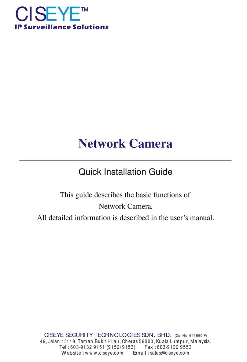 CISEYE CIP-100 User manual