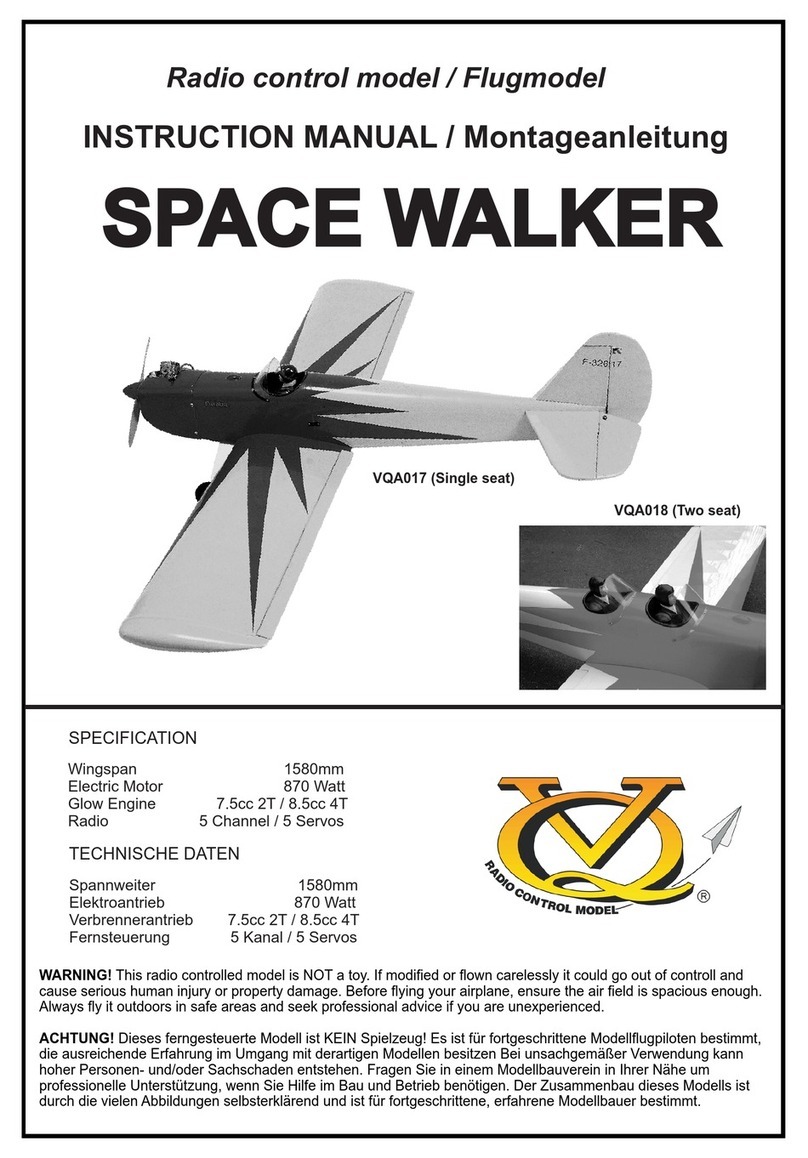 Radio control model VQA017 instruction manual Radio control model VQA017 instruction manual
