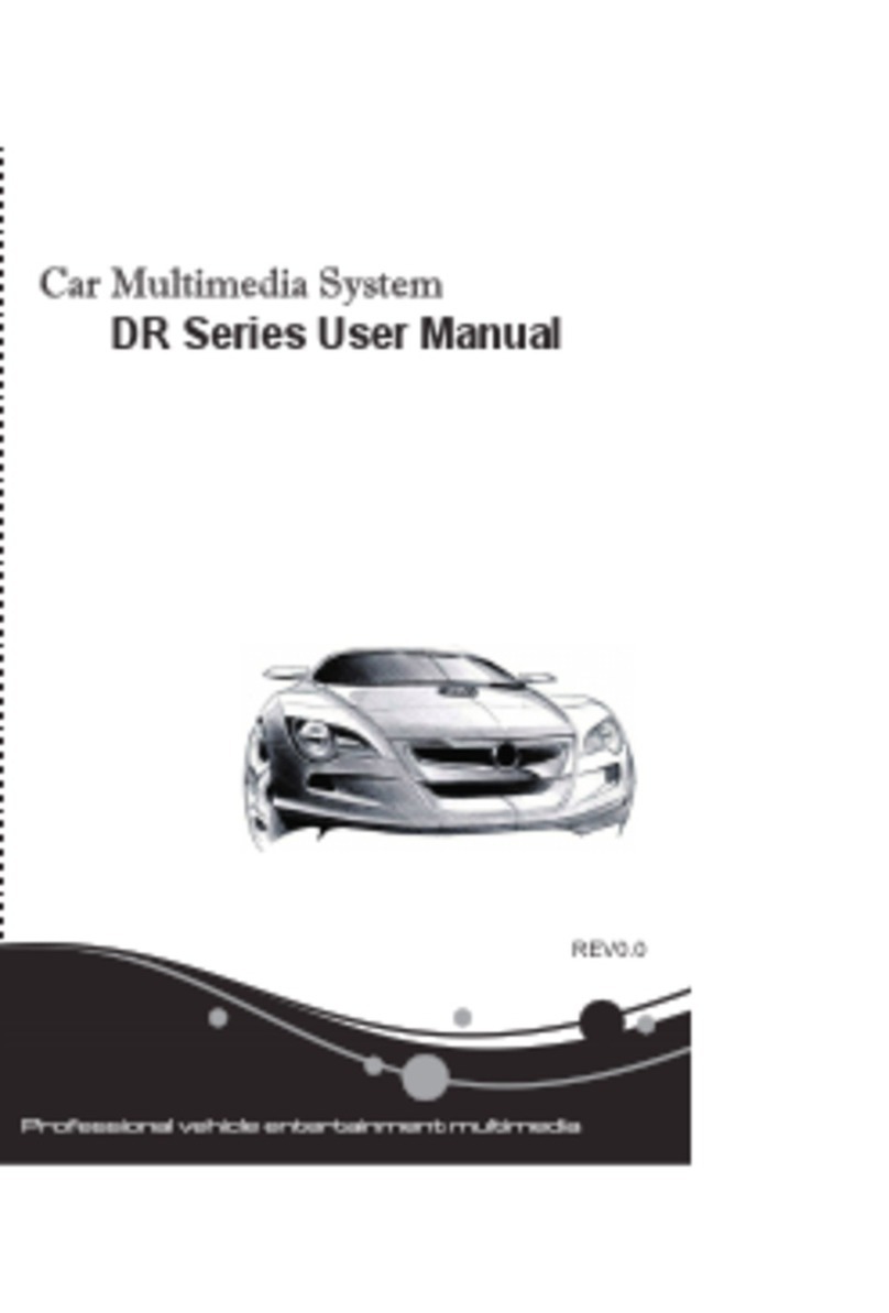 Xtrons DR SERIES user manual