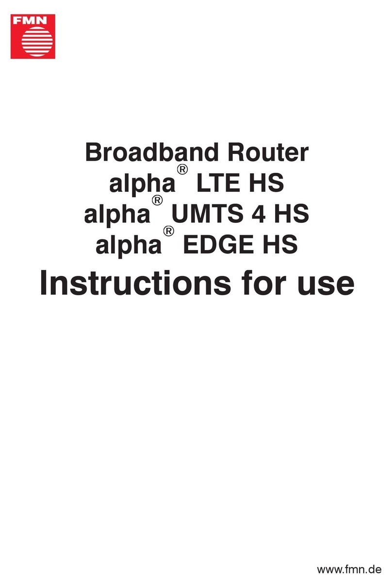 FMN alpha LTE HS Instructions for use