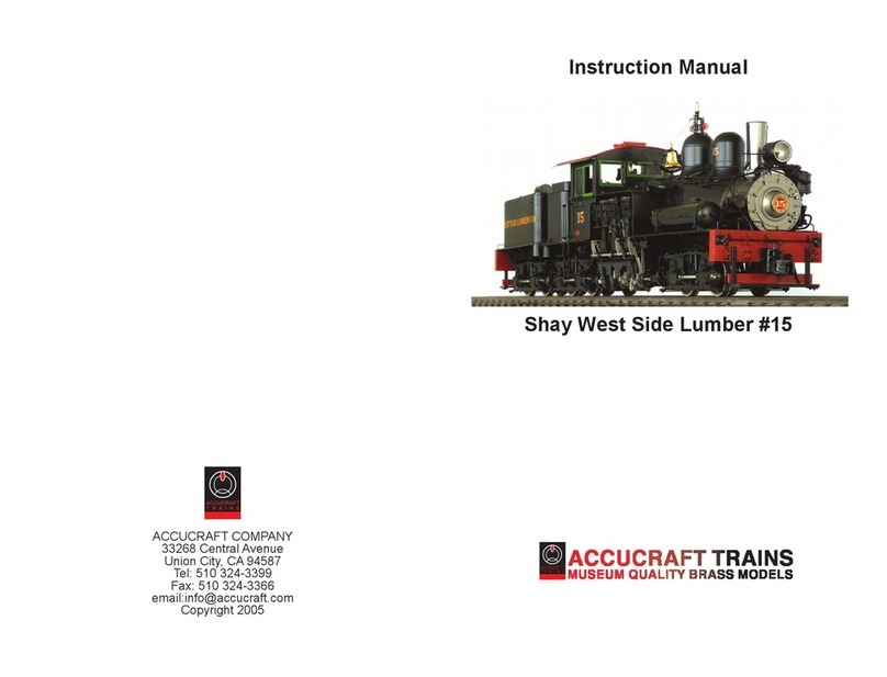 Accucraft wsl 15 User manual