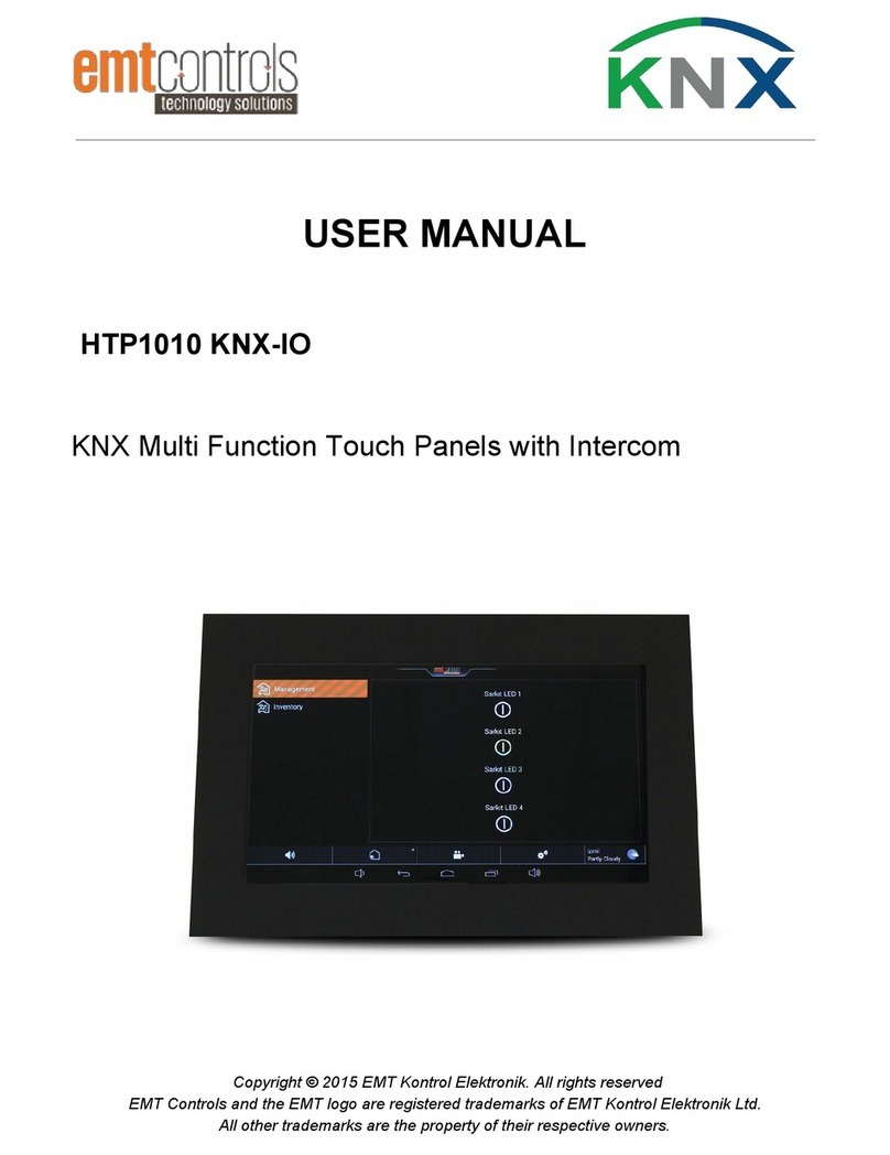 EMT HTP1010 KNX-IO User manual
