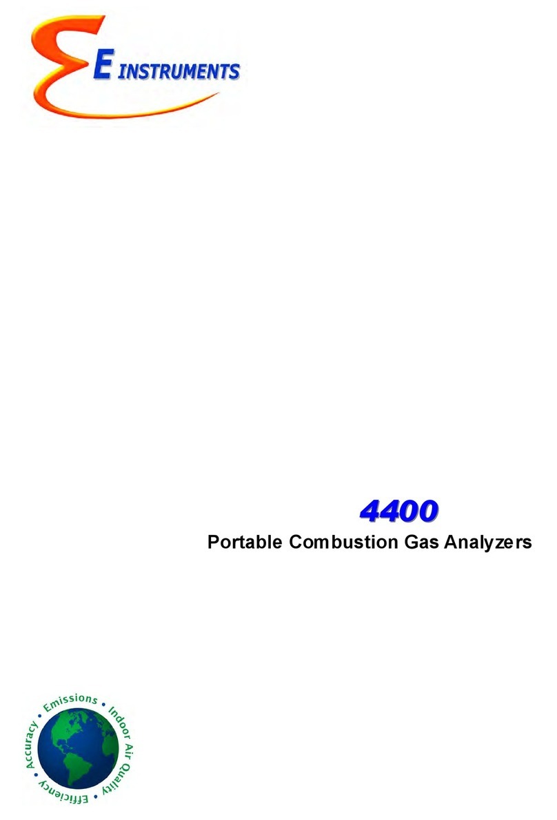 E Instruments 4400 User manual