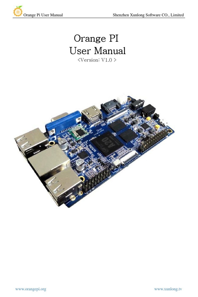 Shenzhen Orange PI user manual