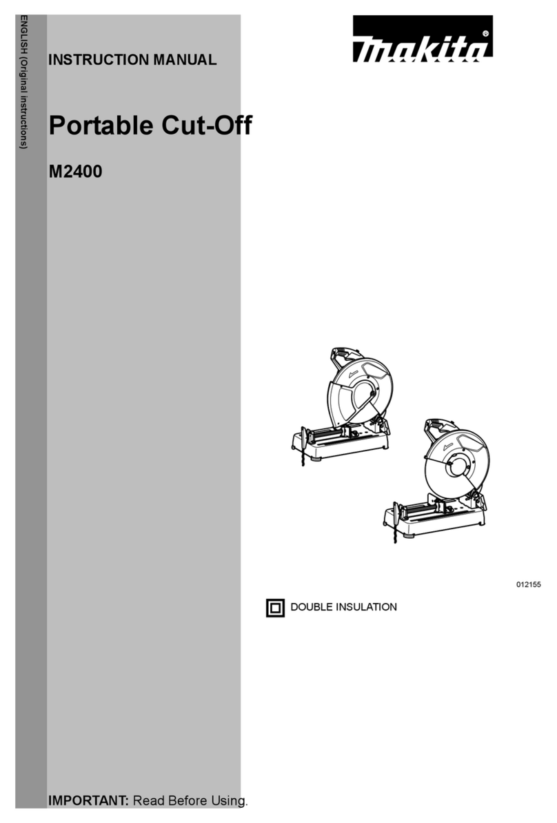 Makita M2400 instruction manual