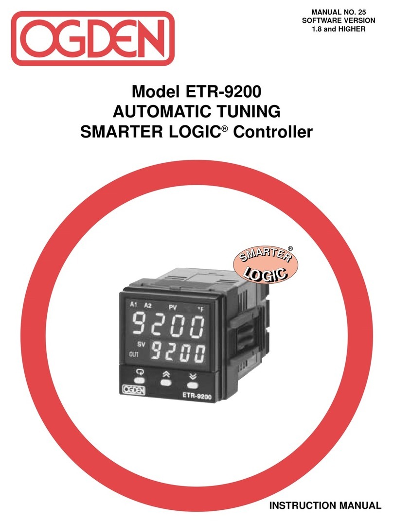 Ogden ETR-9200 User manual