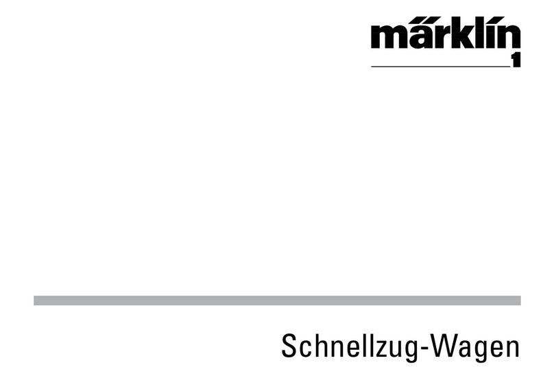 marklin Schnellzug-Wagen User manual