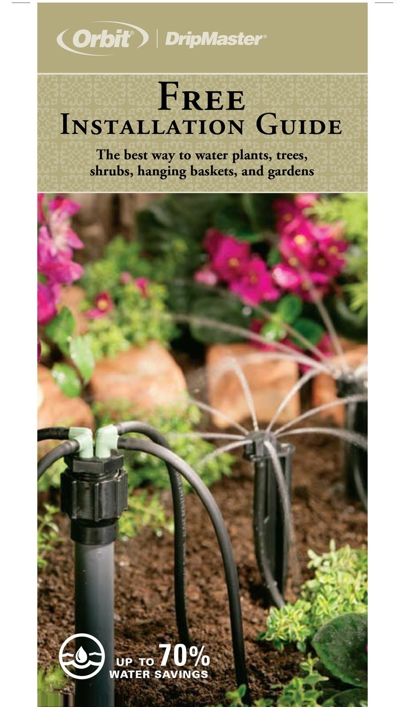 Orbit DripMaster User manual Orbit DripMaster User manual