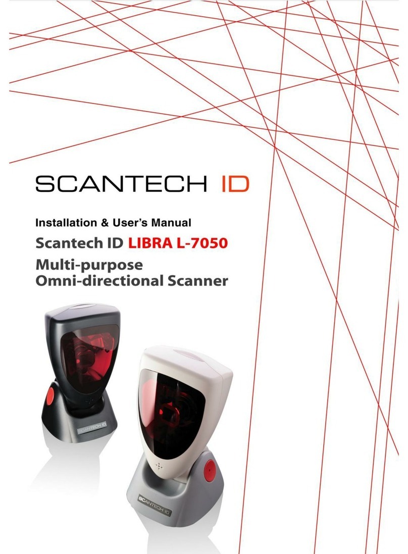 Scantech LIBRA L-7050 Instruction Manual