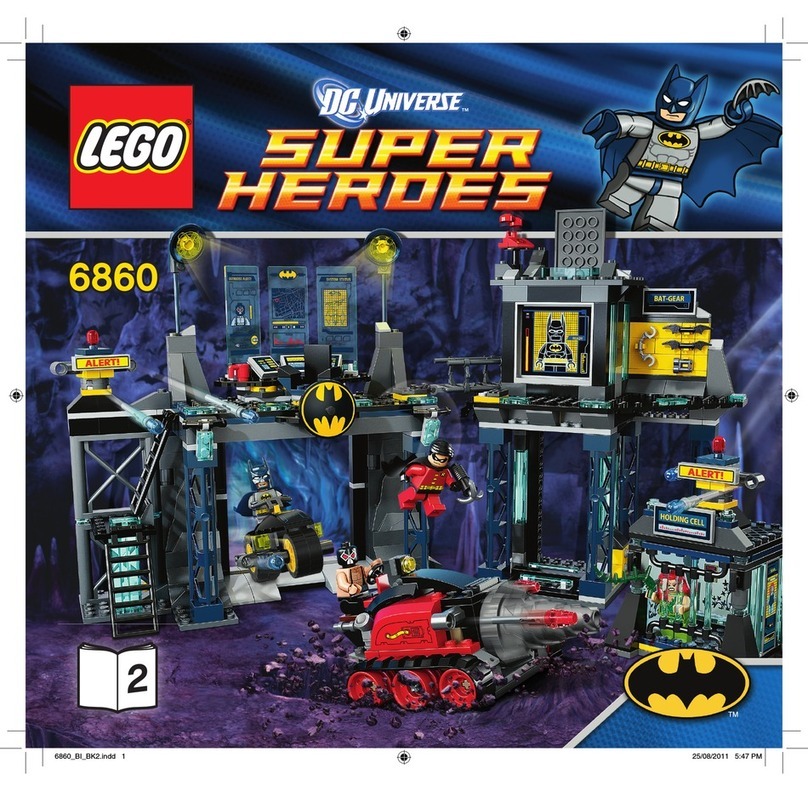 LEGO dc universe super heroes 6860 User manual
