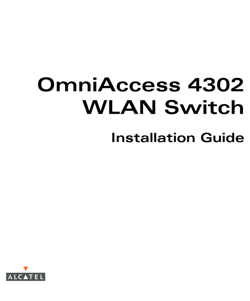 Alcatel omniaccess 4302 User manual Alcatel omniaccess 4302 User manual