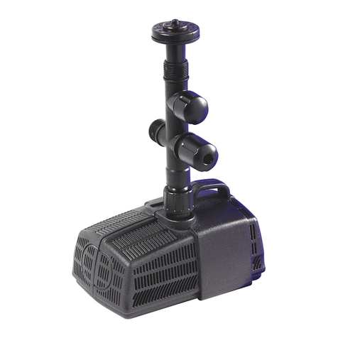 Hozelock cascade 1500 Installation and operating instructions