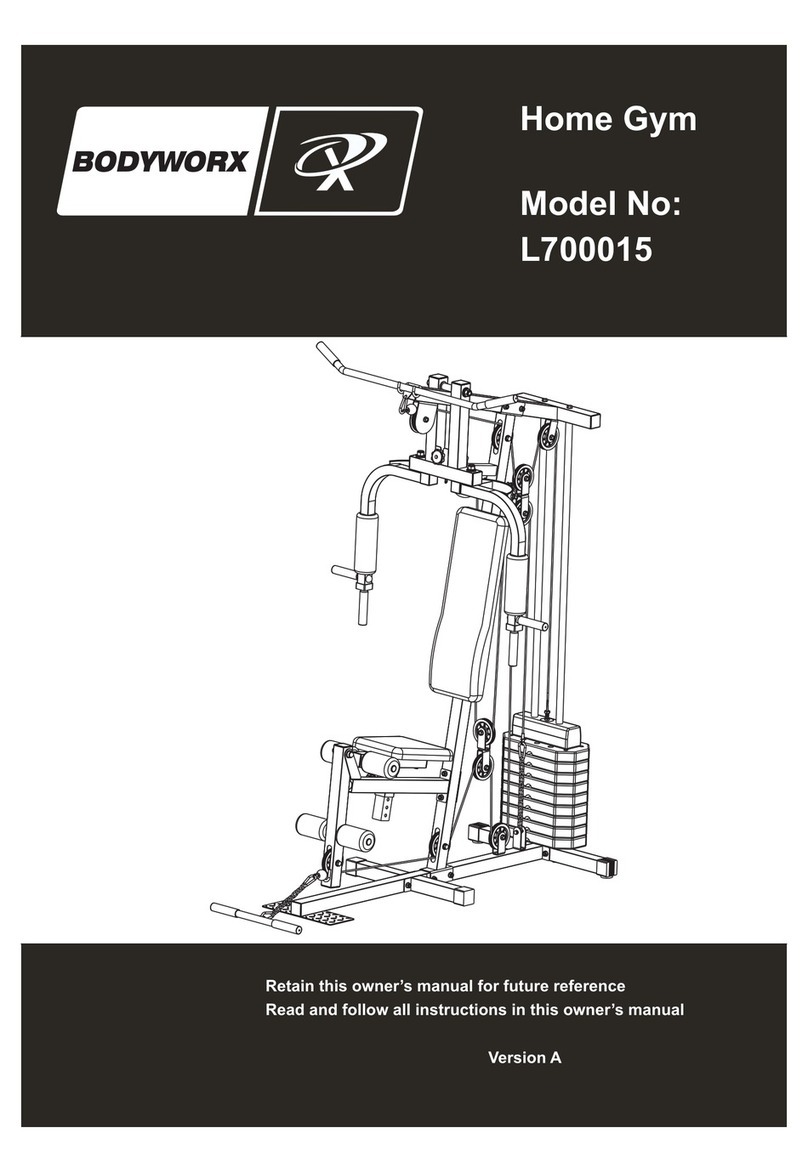 Bodyworx L700015 owner's manual