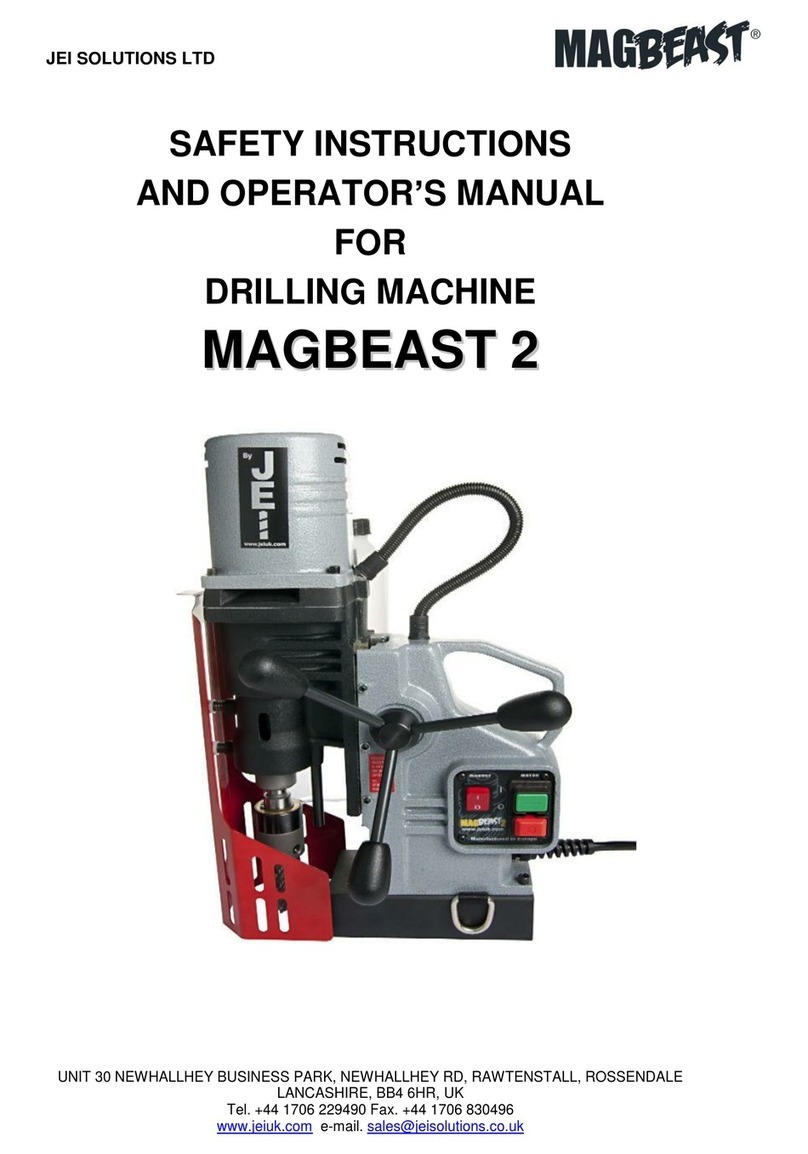 JEI MAGBEAST 2 Operation and maintenance manual
