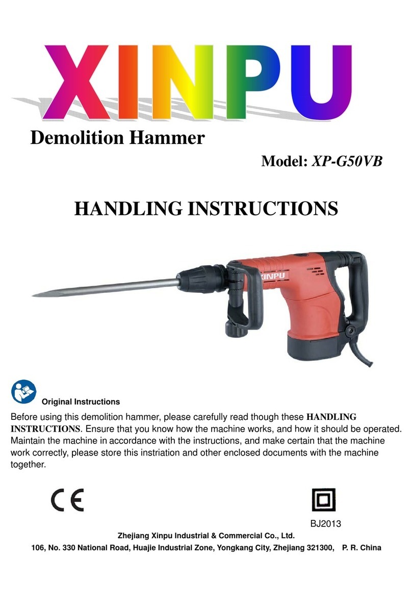 Xinpu XP-G50VB User manual