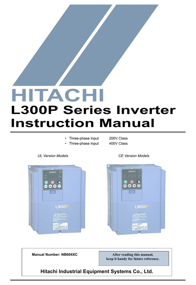 Hitachi L300P Series User manual Hitachi L300P Series User manual