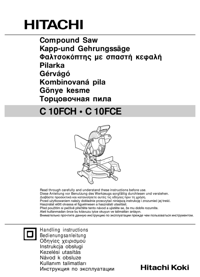 Hitachi C10FCH User manual