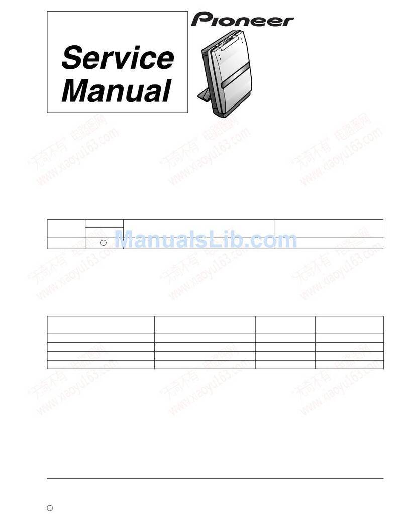 Pioneer CT-F10 Servise manual