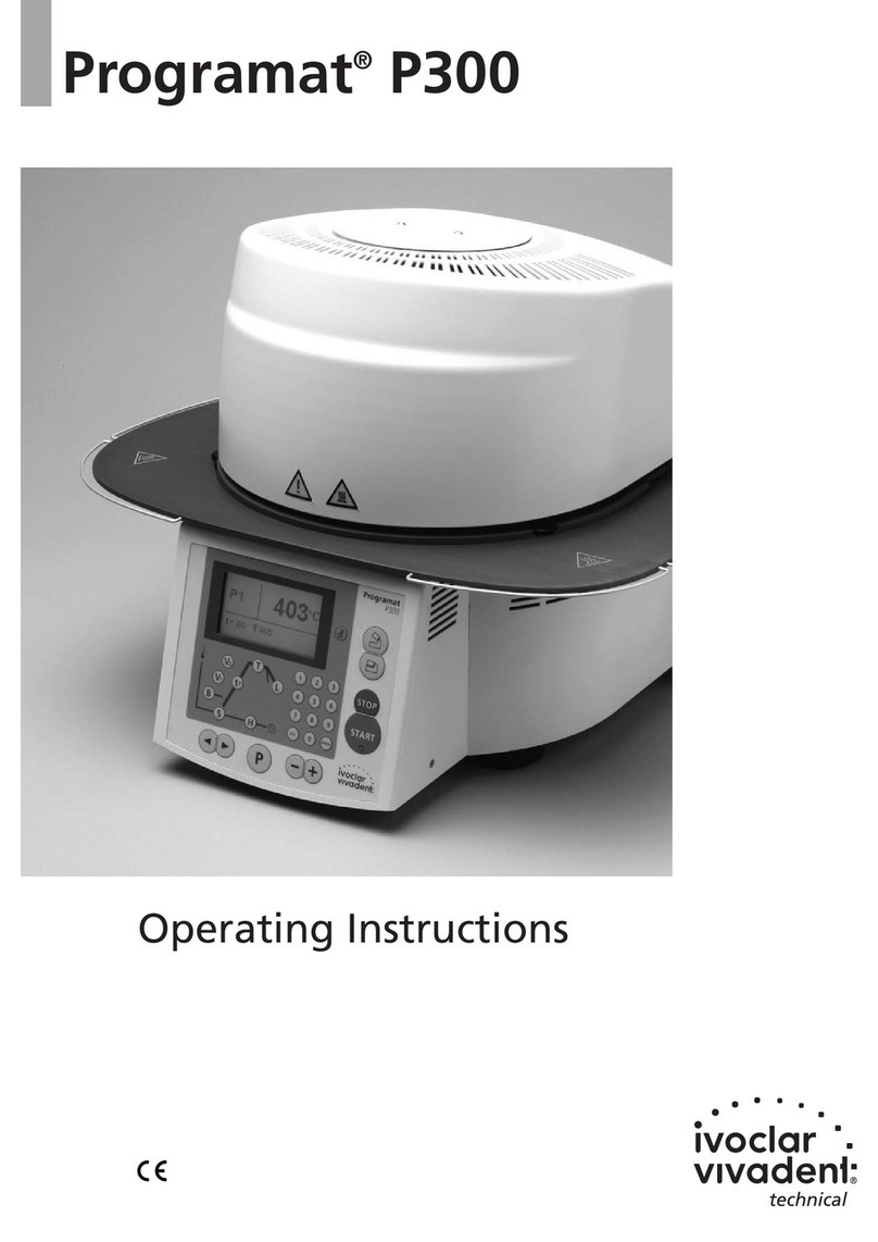 Ivoclar Vivadent Programat P300 User manual