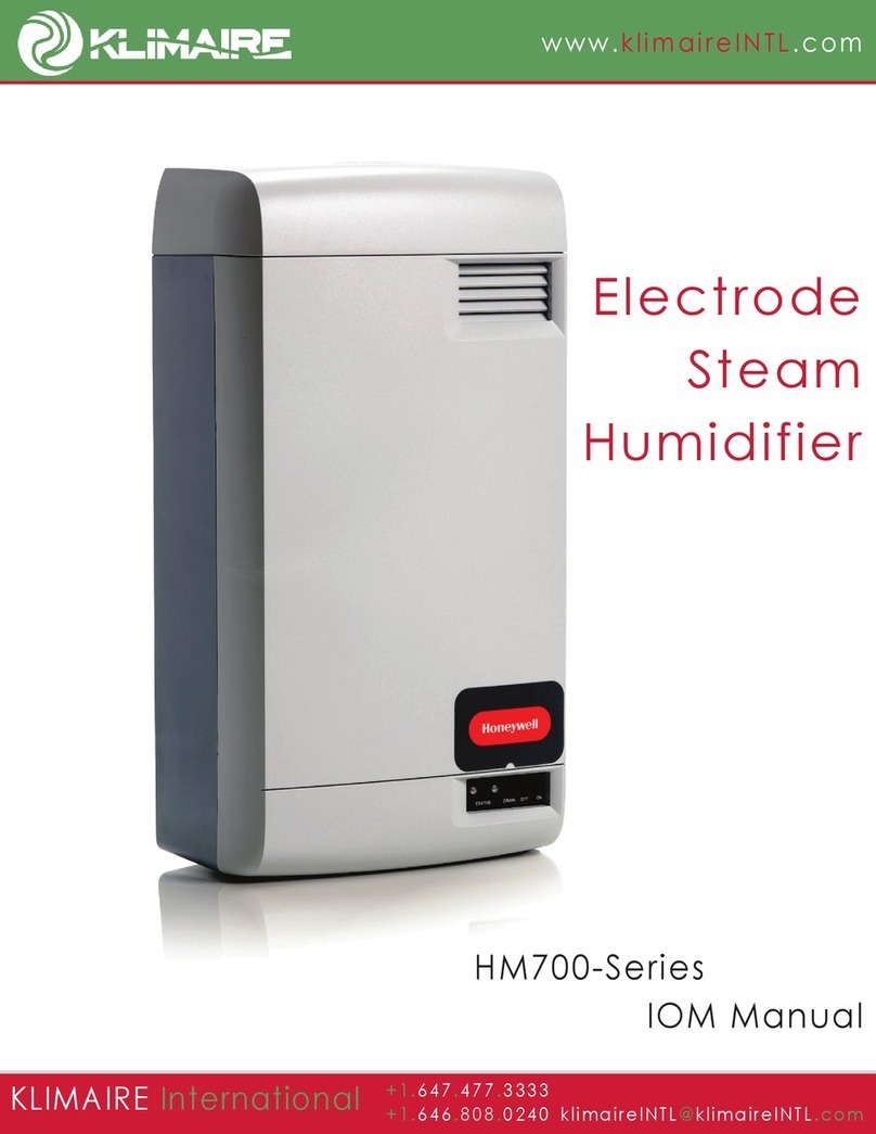 Klimaire HM700 Series installation instructions